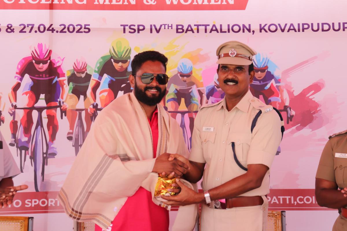 WDF Motorsports Supports Tamil Nadu State Police Cycling Team-2
