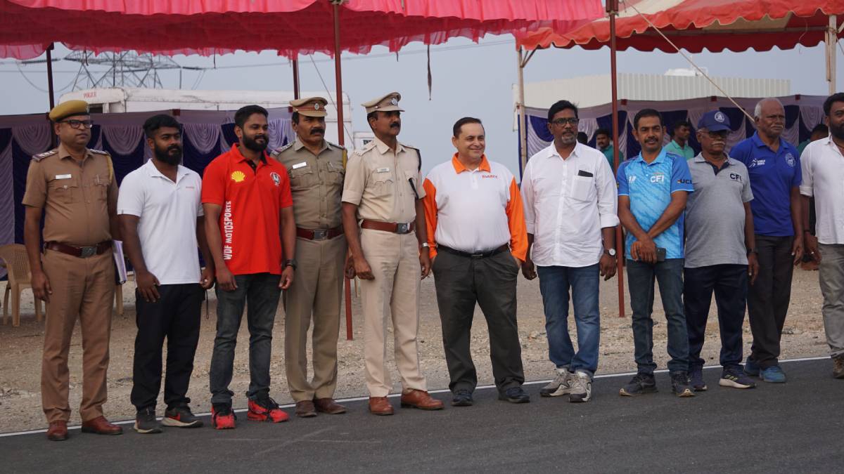 WDF Motorsports Supports Tamil Nadu State Police Cycling Team-6