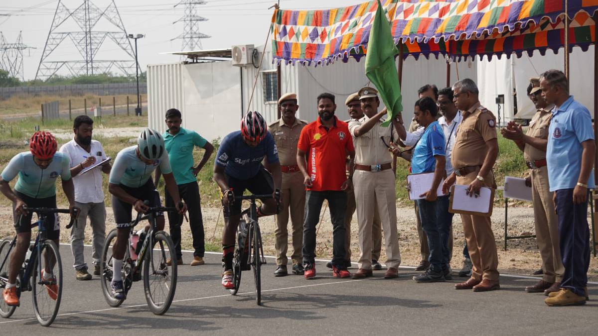 WDF Motorsports Supports Tamil Nadu State Police Cycling Team-9